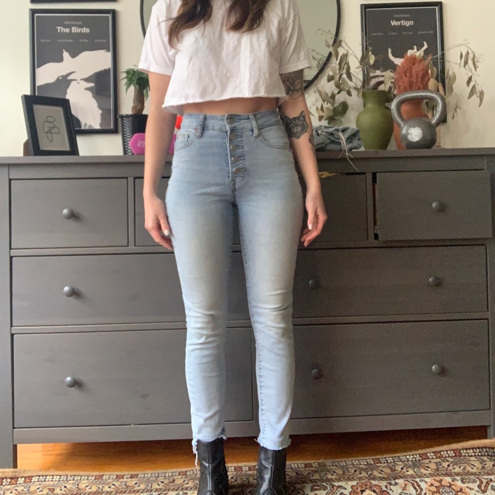 Gap light wash jeans!